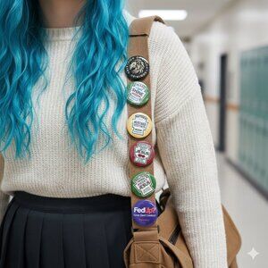 🦁 Kerusso Christian Pin Set Funny Faith Buttons 📌